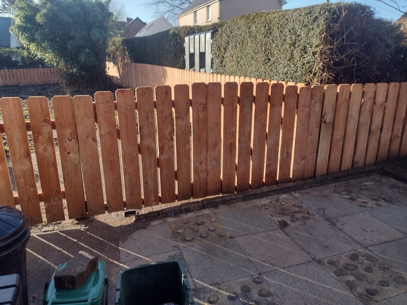 handmade wooden gates and fence